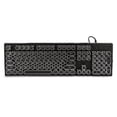 thumbnail image 3 of Clavier Éclairé, Rétro Câblé Accessoire Informatique Mécanique de Jeu Clavier Méticuleusement Conçu, 3 of 14