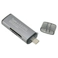 thumbnail image 3 of USB C 3.1 USB 3.0 Card Reader, Card Reader Ultra Slim OTG Support Portable 2 Connectors Dual Card Slots 5Gbps With Lanyard For Phone, 3 of 8