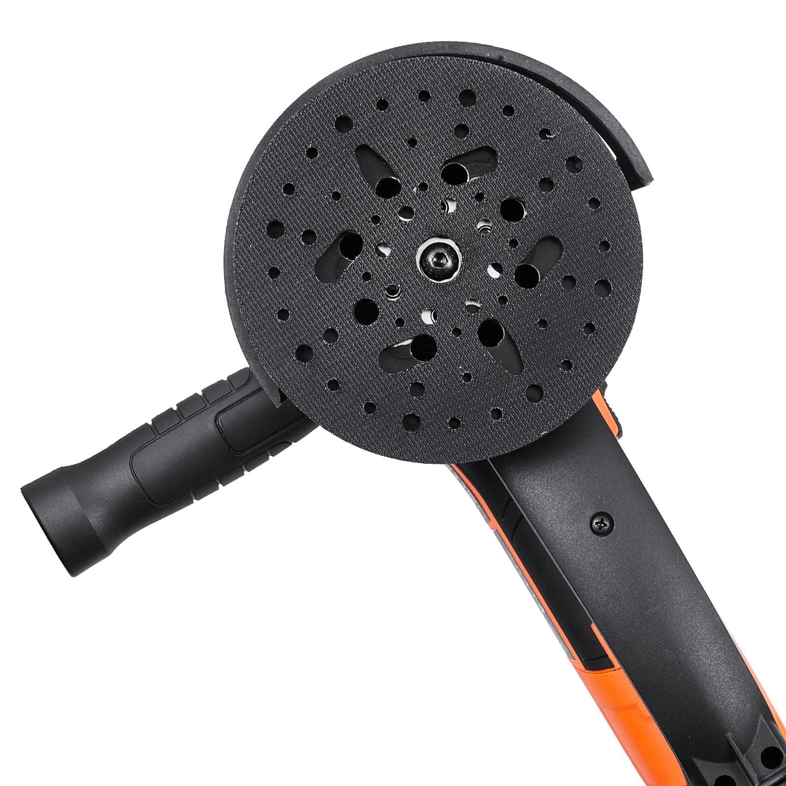 6 Inch Random Orbital Sander with 850W Motor, 3300-7400 RPM, Dual-Action Mode, 10 Sandpapers, for Wood Metal Wall Sanding