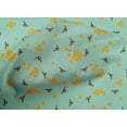thumbnail image 4 of oneOone Cotton Poplin Fabric Honeycomb & Honey Bee Insect Decor Fabric Printed BTY 56 Inch Wide, 4 of 4