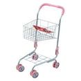 thumbnail image 4 of Carrito de compras para niños, carrito de compras de juguete, fácil de montar, accesorios de comida de imitación, carrito de supermercado, carrito de, 4 of 8