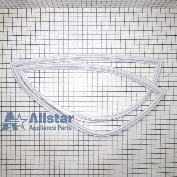 Whirlpool Refrigerator Fresh Food Door Gasket (White) W10443313