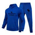 thumbnail image 3 of 2024 nuevos trajes de primavera de moda para hombre, conjuntos divertidos, sudaderas con capucha informales de 2 piezas con estampado de anime, sudaderas, tops de hip hop, 3 of 5