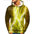 thumbnail image 1 of Sweat à Capuche Abstrait pour Hommes Mode Vertige Doux Décontracté Manches Longues, 1 of 5
