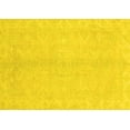 thumbnail image 1 of Ahgly Company Machine Washable Indoor Rectangle Abstract Yellow Modern Area Rugs, 2' x 4', 1 of 4