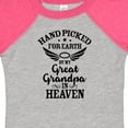 thumbnail image 4 of Inktastic Handpicked for Earth by My Great Grandpa in Heaven Boys or Girls Baby Bodysuit, 4 of 5
