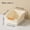 beige L, variant on Under Sink Organizer with Wheels Pull Kitchen Bathroom Cabinet Organizers and Storage Multi-purpose Plastic Organizer Baskets