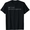 thumbnail image 1 of ALVORD Intelligence Réelle IA Développeur Logiciel Non-Robot T-Shirt Unisexe S-5XL, 1 of 4
