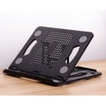 thumbnail image 1 of Laptop Stand Adjustable Laptop Computer Stand Multi-Angle Stand Phone Stand Portable Foldable Laptop Riser Notebook Holder Stand Compatible for 12 to 17” Laptops, 1 of 2