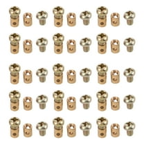 WEUVEB 30Pcs Scooter Throttle Cable End Clamps Metal Brake Cable Stops for Versatile Control