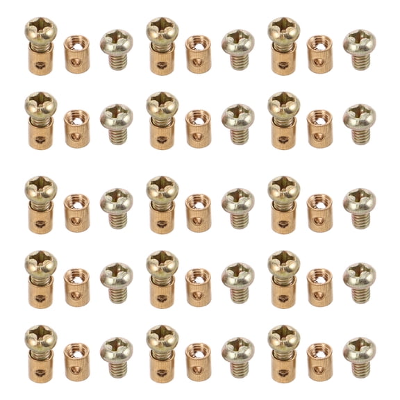 WEUVEB 30Pcs Scooter Throttle Cable End Clamps Metal Brake Cable Stops for Versatile Control