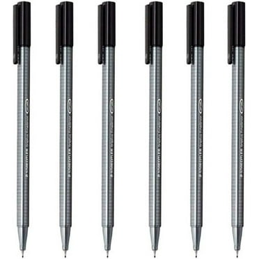 Staedtler Triplus Fineliner Black 0.3mm - Pack of Six