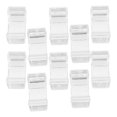 thumbnail image 1 of BEADCEST 100Ud Traslúcidos Clips De Plástico Para Cintas De Accesorios Transparentes Para DIY Y Uso En Casa, 1 of 7