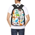 thumbnail image 5 of Balery Animals Backpack for Men and Women - Durable 600D Oxford Cloth -Large Capacity, Water-Resistant School, Travel, and Hiking Bag, 5 of 7