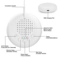 thumbnail image 2 of MesaSe White Noise Machine  Mini Sound Machine for Sleeping with 10 Soothing Sounds  Memory Function, 2 of 8
