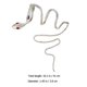 thumbnail image 3 of Snake Hair Clip Long Hair Clip Ponytail Hair Clip Ponytail Cuff Hair Barrette, 3 of 3