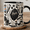 Black, variant on Barber Mug 2D Printed 3D Effect Personalized Barber Gift with Clippers Scissors