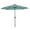 Green Stripe, variant on Iwicker 9Ft Patio Umbrella Sunbrella Outdoor Aluminum Market Umbrella with Crank and Push Button Tilt, Green Stripe
