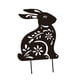 thumbnail image 3 of Estatua de conejito para jardín, decoración de Pascua, estacas para césped, adornos para jardín A, 3 of 9