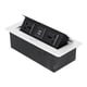thumbnail image 1 of Toma de corriente de suelo emergente para escritorio, 3 orificios, doble USB, accesorios de fuente de alimentación, 250 V, 13 A, 1 of 12