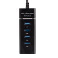 thumbnail image 4 of Hub USB, Hub USB Haute Vitesse Protection Taux de Transmission 5Gbps Plug Play Disque Dur 1 To Design Compact pour OS X, 4 of 8