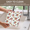 thumbnail image 4 of Placemat, Pioneer Flower Floral Print Pattern Place Mats Table Mat Set Of 2, PVC Washable Placemats for Party Kitchen Dining Decoration, 18x12 Inch, Fade Resistant, 4 of 6