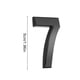 thumbnail image 3 of Matsuzay Números de casa para exterior Accesorio de bricolaje simple y resistente Número 4 Decoración del hogar Numero 7 Matsuzay HA059682-08, 3 of 6