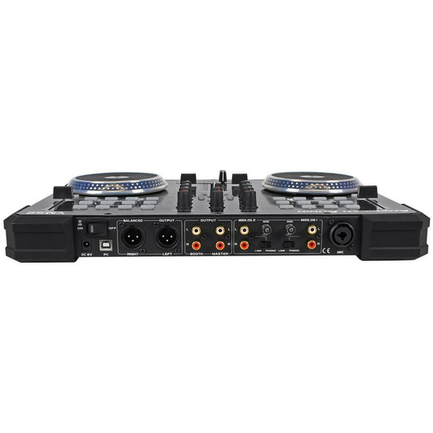American Audio VMS2 USB MIDI DJ Controller+Touch Scratch Wheel
