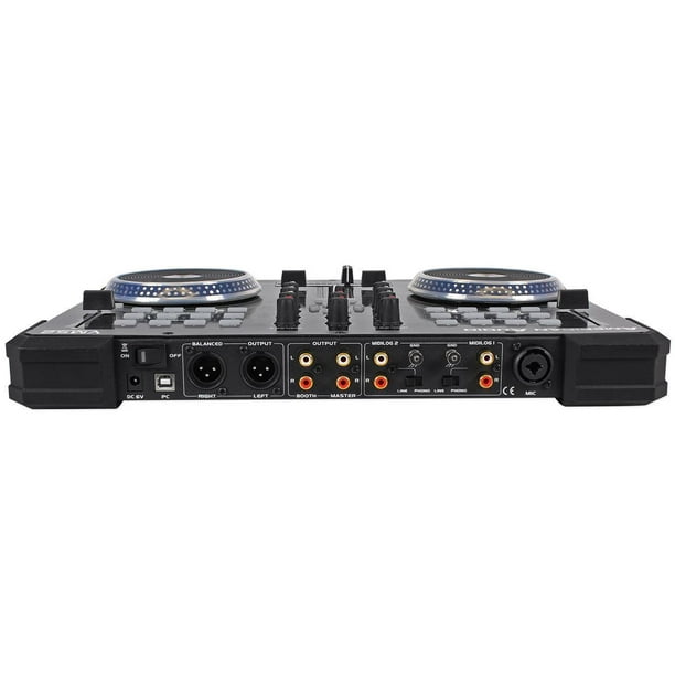 American Audio VMS2 USB MIDI DJ Controller+Touch Scratch Wheel