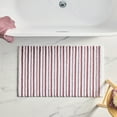 thumbnail image 2 of Better Homes & Gardens Signature Soft Tufted Stripe Bath Rug, Violet Gem & White, 20" x 34", 2 of 10