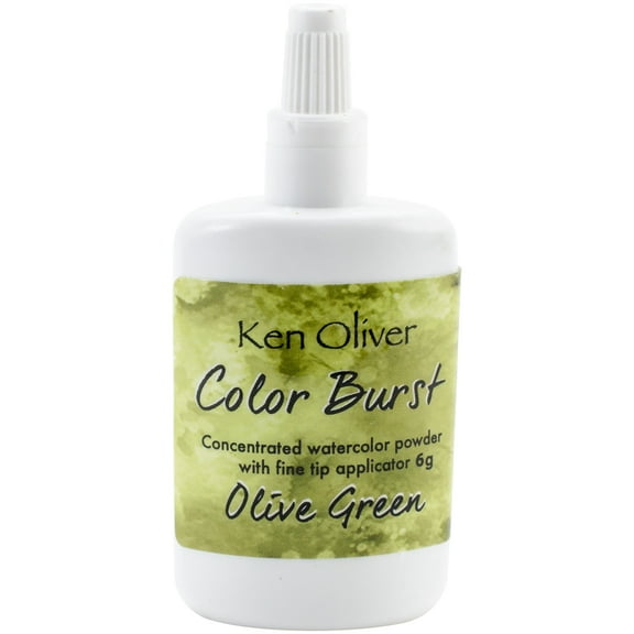 Ken Oliver Color Burst Powder 6gm-Olive Green