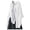 White, variant on Open Front Coat Longline Three Quarter Sleeve Draped Cardigan Layer with Relaxed Flow for Travel And Everyday Styling Cardigan for Women