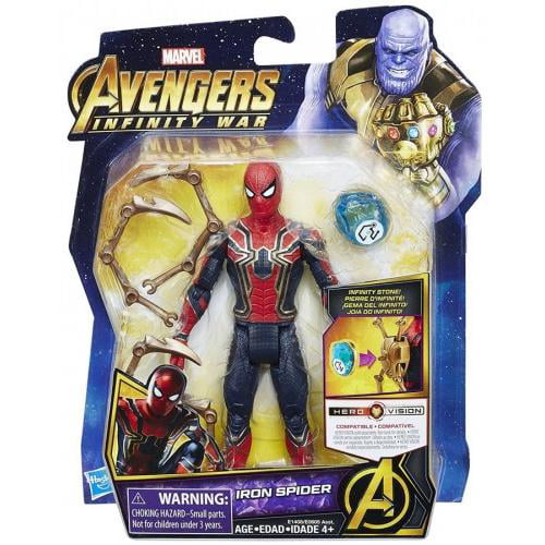 Infinity War Avengers Eisen Spider Spiderman Tentakel 6" Action-Figur 