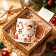 thumbnail image 6 of Talqzovs Christmas Mugs , Coffee Tea and Cocoa Cup with Handle Ceramic Mugs Holiday Xmas Decor Mug Christmas Gift for Family, 6 of 7