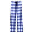 thumbnail image 6 of purcolt Mens Plaid Pajama Pants Drawstring Elastic Waist Lightweight Sleep Pants Lounge Pants Sleepwear PJ Bottoms with Pockets, 6 of 7