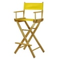 thumbnail image 6 of "30" Director's Chair Natural Frame-Yellow Canvas", 6 of 12