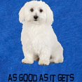 thumbnail image 2 of CafePress - Good Bichon Frise - Cute Infant Baby Football Bodysuit, 2 of 3