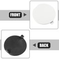 thumbnail image 4 of Unique Bargains Car Rear Right Bumper Towing Tow Eye Hook Cover Fit for Mazda 3 2014-2018 White, 4 of 6