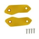 thumbnail image 3 of 2x Placas decorativas para espejos de motocicleta, de aleación de aluminio, de repuesto Oro, 3 of 8