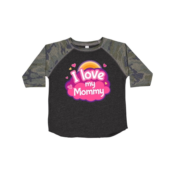 Inktastic I Love My Mommy Girls Girls Toddler T-Shirt