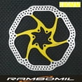 thumbnail image 1 of Bicycle MTB 160/180mm Stainless Rotors Disc Bike Brake Rotor yellow 180, 1 of 4