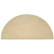 Cousin DIY Half Circle Unfinished Wood Shape, 12 x 6 Inches