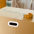 thumbnail image 7 of NICEXMAS 20Pcs Plastic Box Handles for Carrying Corrugated Boxes White Ergonomic Grip, 7 of 7