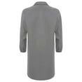 thumbnail image 4 of iiniim Veste de Travail Unisexe pour Hommes et Femmes, Résistante à l'Usure, Manches Longues, Anti-Poussière, Gris 190, 4 of 6
