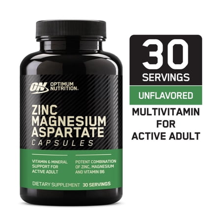 Optimum Nutrition, Zinc Magnesium Aspartate Vitamin, 90 Capsules