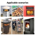 thumbnail image 2 of Fans Ventilador de barbacoa velocidad ajustable soplador de cocina ventilador de parrilla para iniciador de carbón Camping inoxidable con conducto de aire ventilador de Camping, 2 of 5