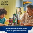 thumbnail image 4 of LEGO Marvel Spider-Man vs. Oscorp Building Toy - Pretend Play Set W/8 Toy Minifigures for Boys & Girls, Ages 10+ - Super Hero Building Blocks for Preteens - Cool Gift Idea for Birthdays - 76324, 4 of 8