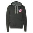 thumbnail image 3 of American Flag Paw Print, 4th of July Hoodies, Patriotic Hoodies - Charcoal MH200HOODPATRIOT S6 XS, 3 of 3