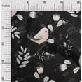 thumbnail image 2 of oneOone Polyester Spandex Black Fabric Rooster Cock Craft Projects Decor Fabric Printed By The Yard 56 Inch Wide, 2 of 4