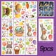 thumbnail image 2 of Adhesivos para ventanas con decoraciones de Pascua, decoración, huevos de Pascua, conejito, zanahoria, flores, suministros para fiestas, regalos, 2 of 7